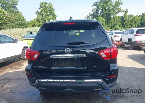 2019 Nissan Pathfinder S из США, поврежденный, VIN 5N1DR2MM0KC642473